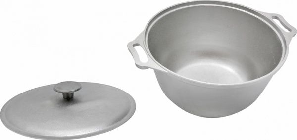 Кастрюля с крышкой алюминиевая 3,5 л К0351 Biol