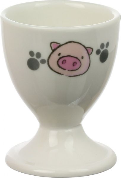 Набір підставка під яйце та сільничка Свинка 6 см 359-313 Lefard 