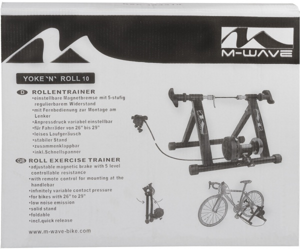 Велостанок M-Wave 659687-BK black 