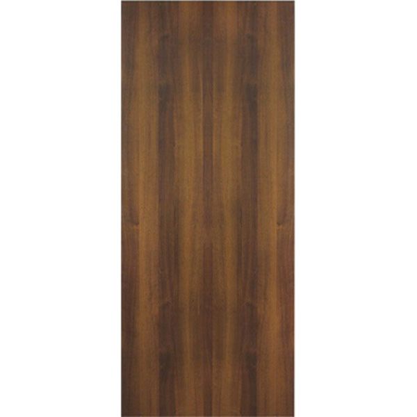 Дверное полотно ОМиС МДФ глухое ПГ 900 мм орех