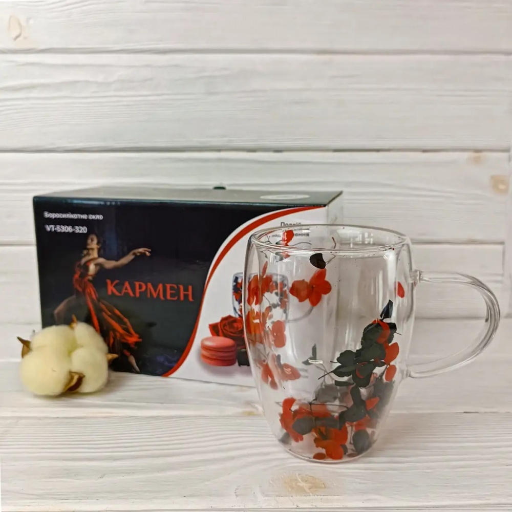 Набір чашок Vittora Кармен 320 мл 2 шт.