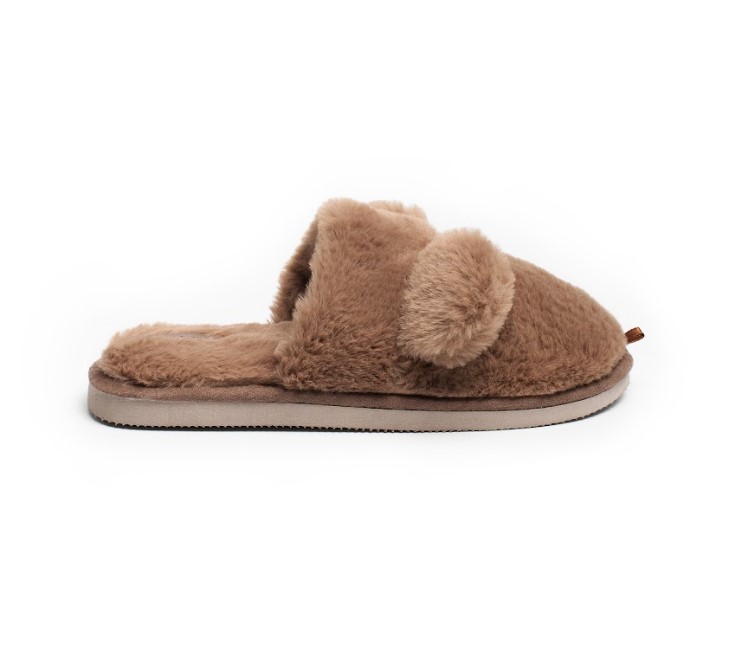 Тапочки детские Twins с ушками р.30-31 коричневый 15829