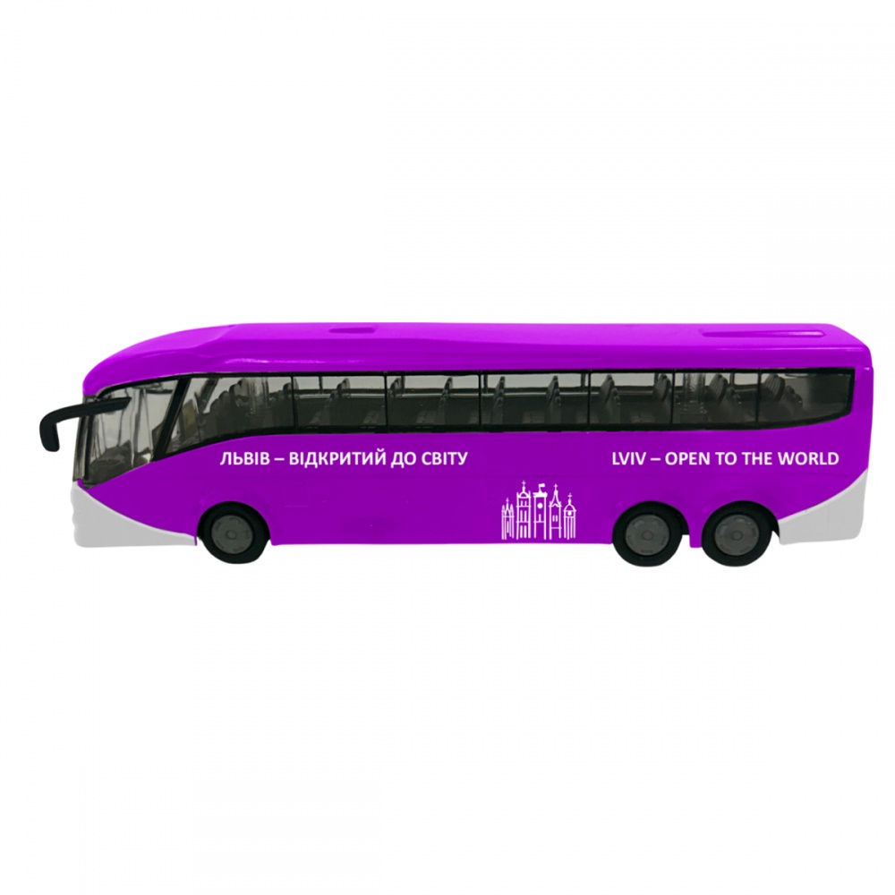 Модель TechnoDrive 1:43 Автобус Львов свет звук 510432.270