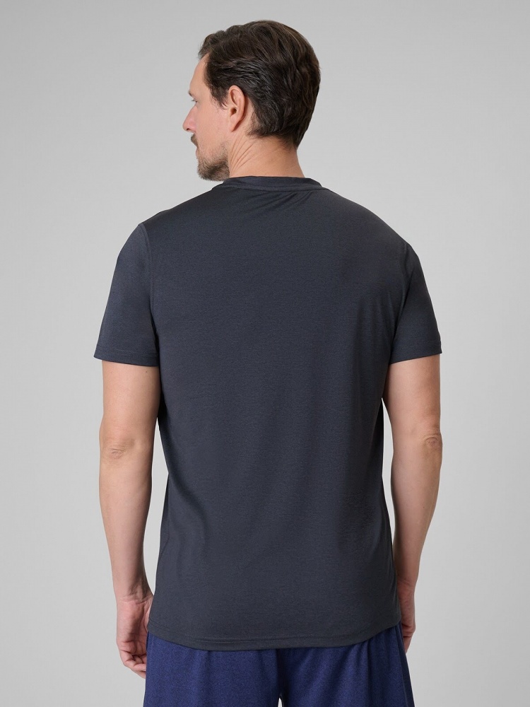Футболка 4F TSHIRT FNK M2140 4FWSS26TFTSM2140-21M р.M сірий