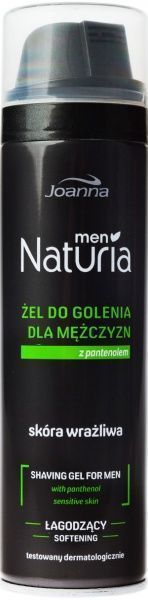 Гель для бритья Joanna для чувствительной кожи с пантенолом 200 мл