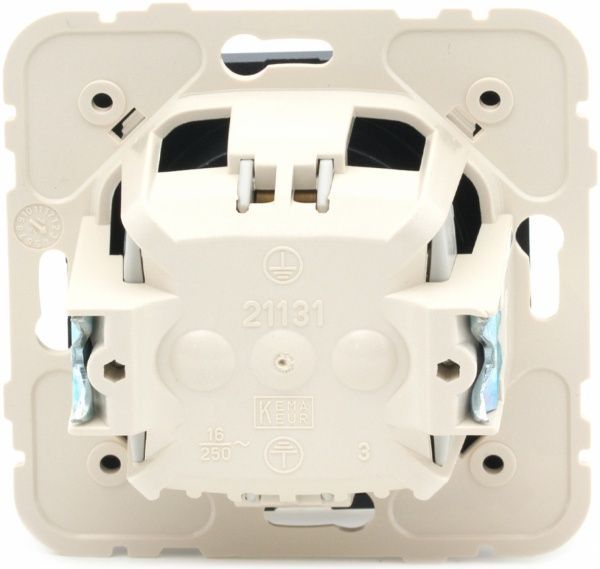 Розетка с заземлением Efapel Logus 2P+Z 16 А 250 В без шторок графит 21131 TIS