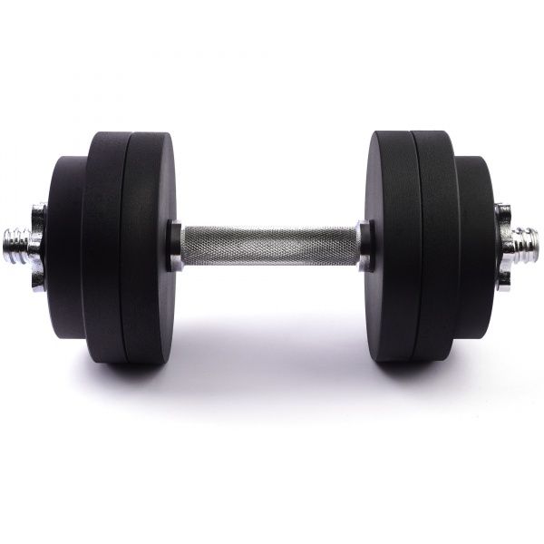 Гантель UP! (Underprice) набірна 17,5 кг чорний 