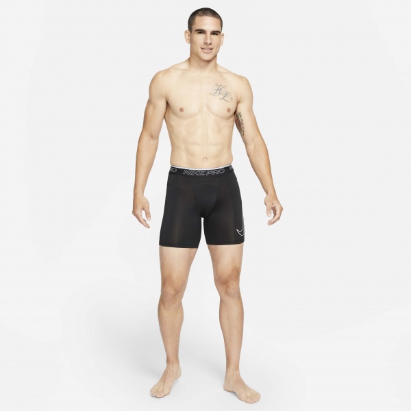 Лосины Nike M NP DF SHORT DD1917-010 р.S черный