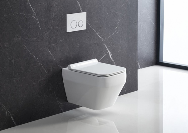 Унітаз підвісний Skala Rimless i11062 із сидінням Slim soft-close