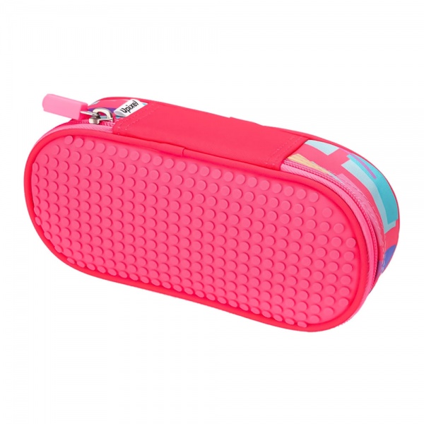 Пенал школьный Super class Lattice (WY-B012C) Upixel розовый