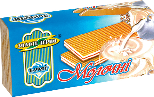 Вафли Золотое зерно Молочные 90 г 90 г 