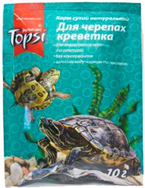 Корм Topsi для рептилий Креветка 10 г