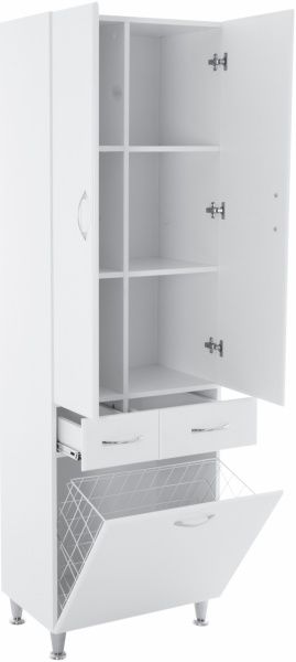 Пенал підлоговий Сансервіс Р-3-К білий