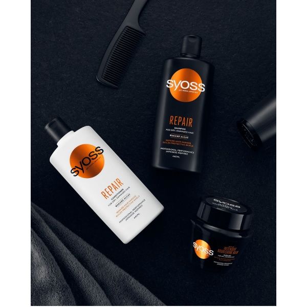 Бальзам Syoss Repair для сухих и поврежденных волос 440 мл