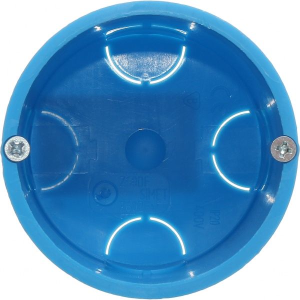 Коробка установча Simet глибока з шурупами поліамід Z 60 Dw