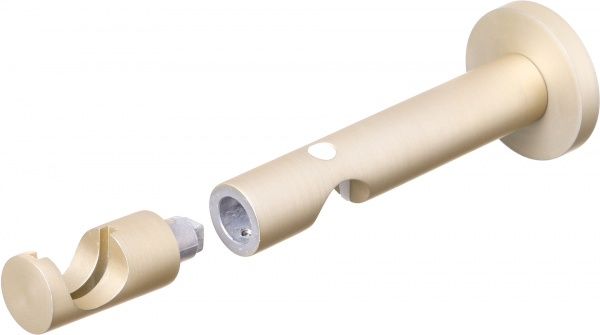 Тримач для карниза Gardinia Kira дворядний набірний d19 мм шампань 1 шт. 