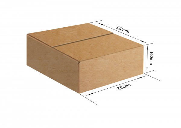 Гофроящик до 19 кг 330 x 230 x 160 мм