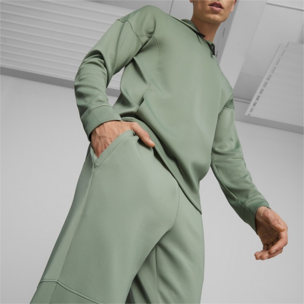 Брюки Puma PUMA FIT DOUBLE KNIT JOGGER 52387844 р. S зеленый