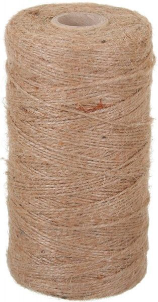 Нитка джутовый коричневый 0,4 кг