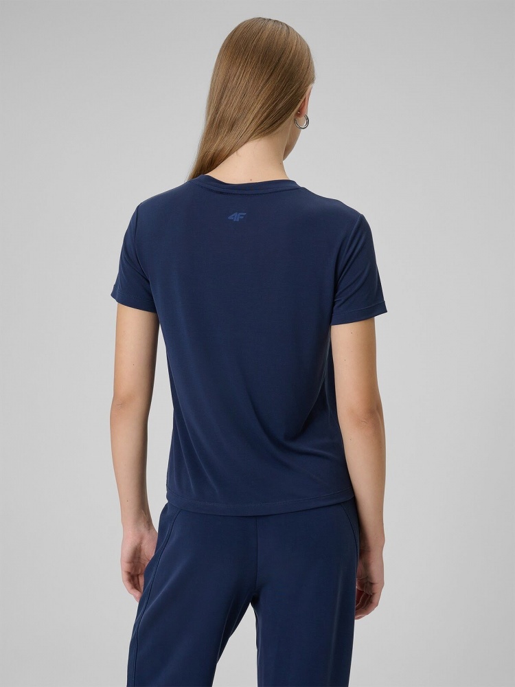 Футболка 4F TSHIRT F2773 4FWSS26TTSHF2773-31S р.XS синій