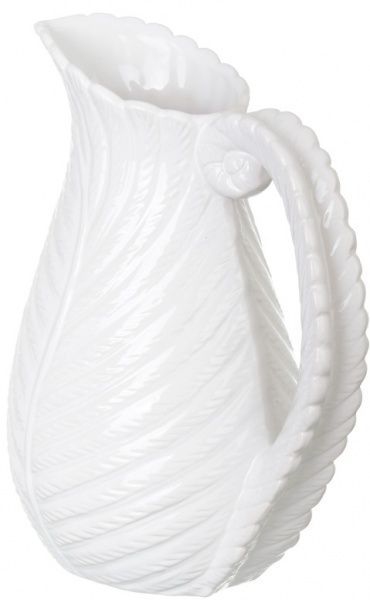 Ваза Кувшин 12x25 см біла Dehua