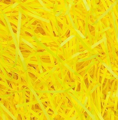 Наполнитель бумажный Бумагия Экофиллер 50 г ярко-желтый 