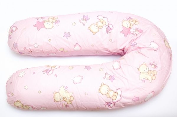 Подушка Олви для вагітних/для годування рожевий 09609 