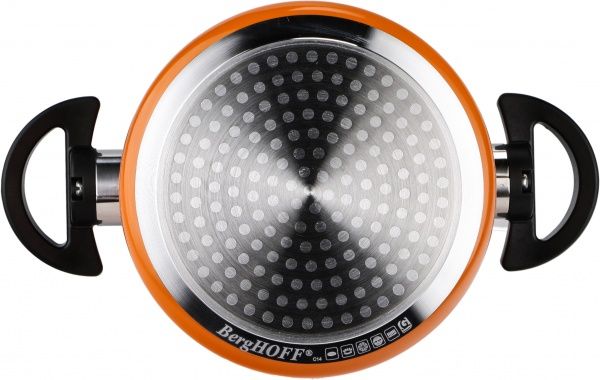Кастрюля Eclipse 2 л 16 см оранжевая BergHOFF