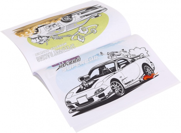 Розмальовка Art studio of happiness 21х27,9 см А4 в асортименті