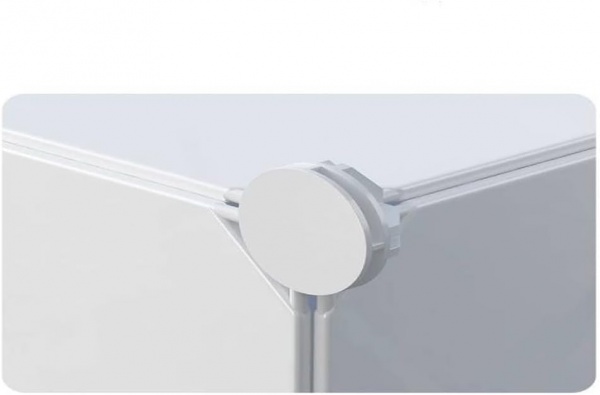 Шкаф складной пластиковый сubes storage 1460х1100х470 мм белый 