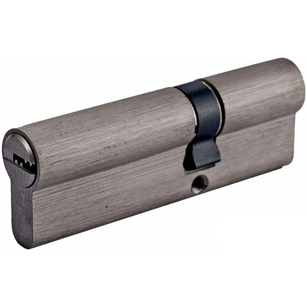 Цилиндр MVM Р6Р 50x30 ключ-ключ 80 мм матовый никель