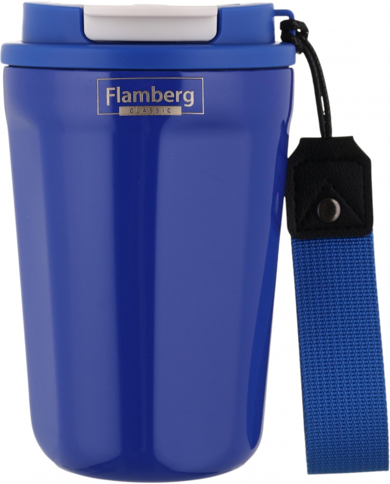 Термочашка Flamberg Mahoney 400 мл синій