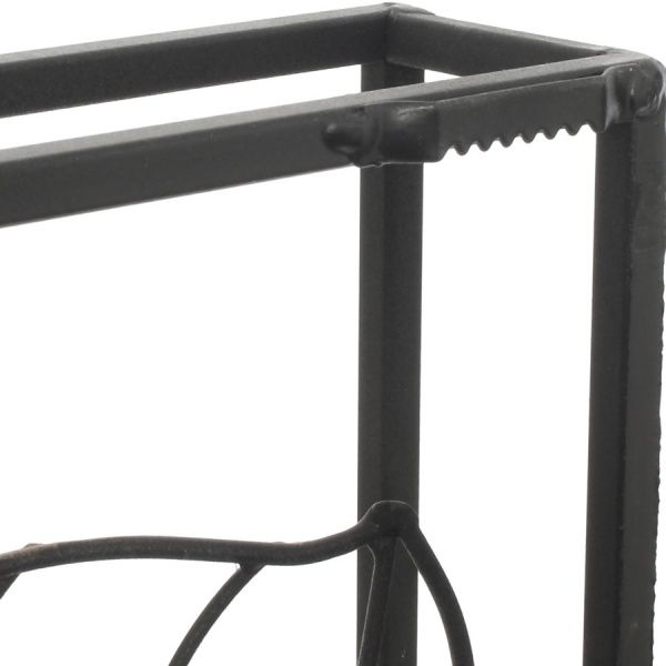 Декор настенный Папороть 80x80 см серый 