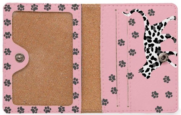 Обкладинка для документів Леопардові коти 