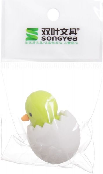 Ластик Цыпленок зеленый