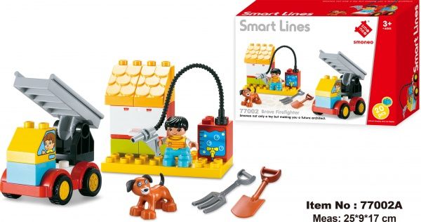 Конструктор Shantou Live Zone Пожарный 77002A