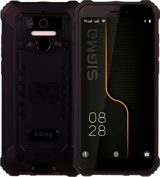 Смартфон Sigma mobile X-treme PQ38 4/32GB black 