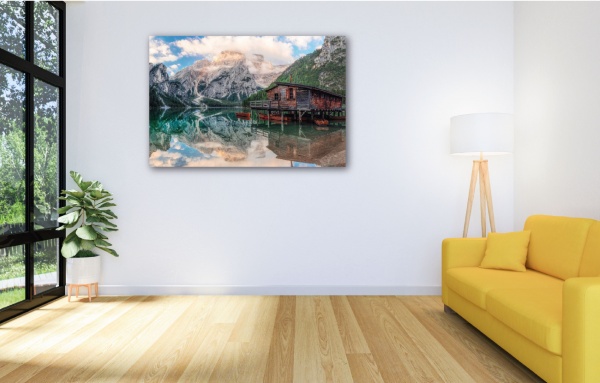 Картина Домик на озере 1000x1500 см GIS UKRAINE 