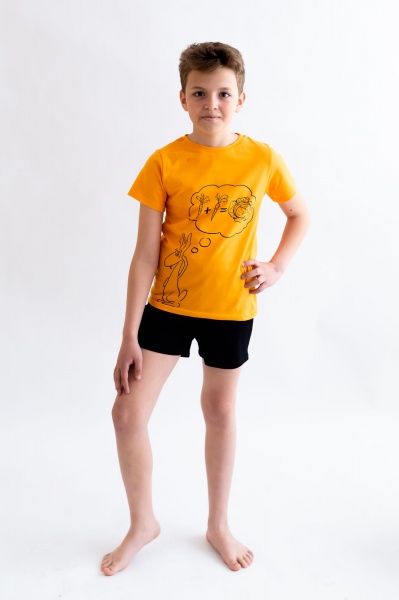 Комплект для хлопчиків KOSTA р.134–140 помаранчевий 2212-3 