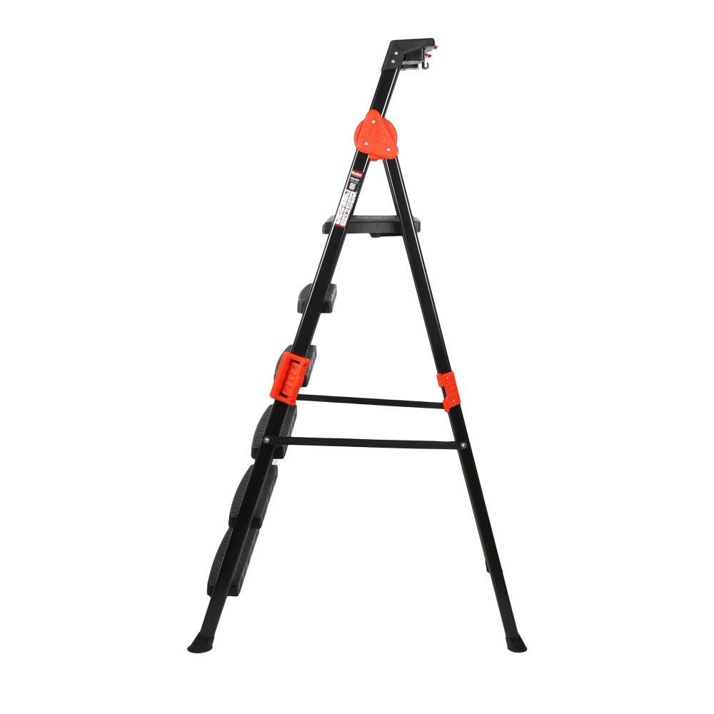 Драбина-стрем’янка BauGut PRO 6 сходинок 250 кг з органайзером