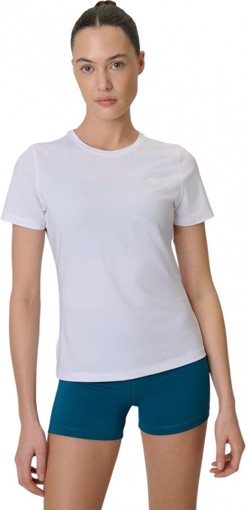 Футболка 4F TSHIRT FNK F1846 4FWSS26TFTSF1846-10S р.L белый