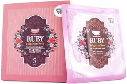 Маска для лица Koelf Гидрогелевая с рубином 30 г 1 шт.