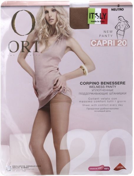 Колготки женские ORI Capri 20 Den Neutro р. 2 нейтральный 1 пар 