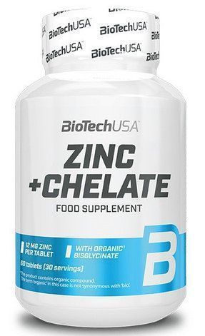 Вітаміни BioTech Zinc+Chelate 60 шт./уп. 