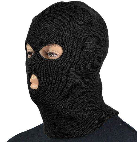 Балаклава Mil-Tec [019] Black (12114002) one size 