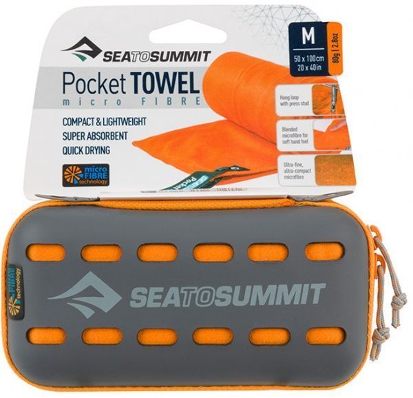 Полотенце Pocket Towel M 50x100 см оранжевый Sea To Summit 