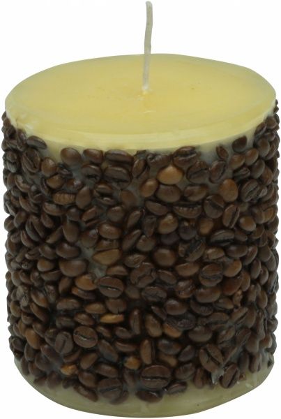Свічка Кава з молоком 10x11 см Огонь ОК