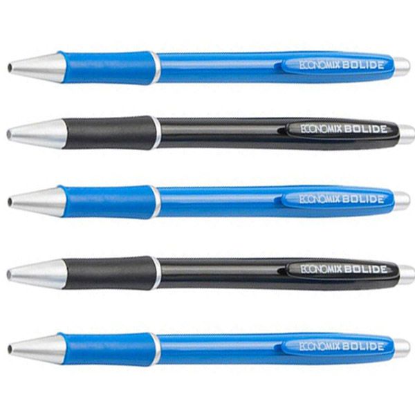 Ручка шариковая Economix Bolide E19987 5 шт