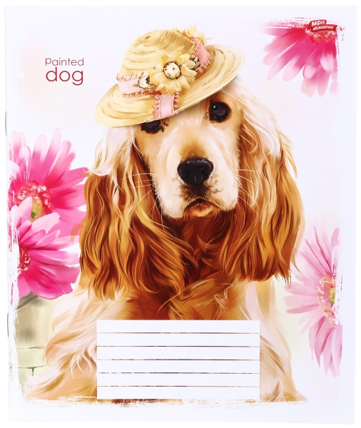 Тетрадь школьная 18 листов в линейку в ассортименте Мечты сбываются