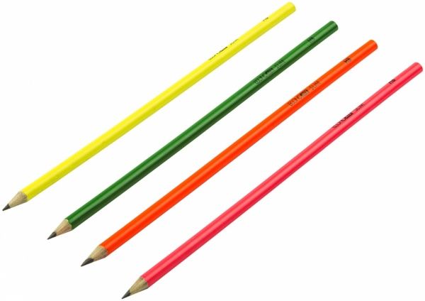 Набір олівців Чорнографітних 5 шт з чинкою Economix